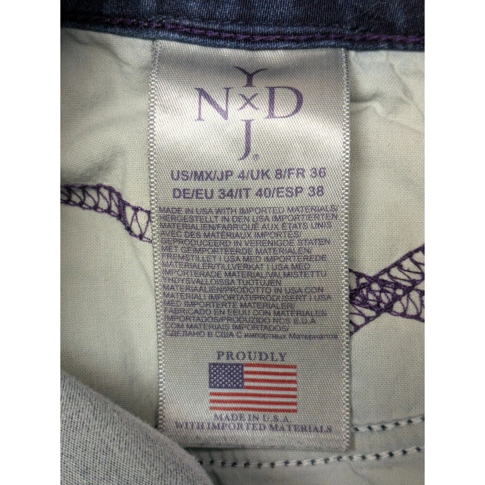 NYDJ Jeans Womens Sheri Slim Size 4 Lift Tuck Technology - Picture 10 of 11